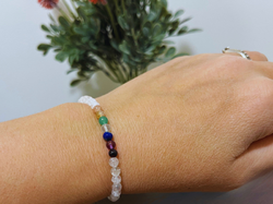 Čakrový náramek Crystal Light & Harmony