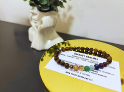 Partnerské čakrové náramky Harmony & Tiger Eye