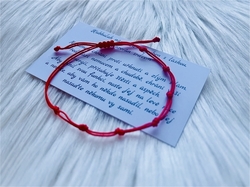 Kabbalah náramek – 7 uzlů | Double string