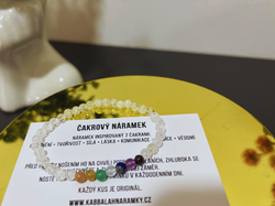 Čakrový náramek Crystal Light & Harmony