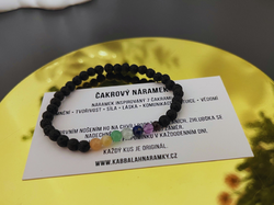 Dámský čakrový náramek Lava Energy