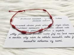 Kabbalah náramek 7 uzlů