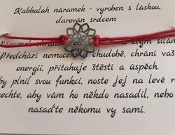Kabbalah náramek - mandala