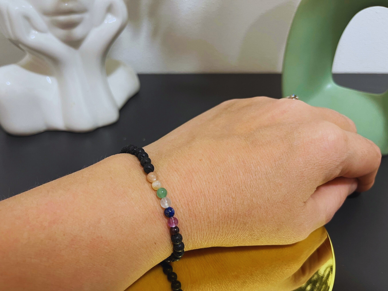 Dámský čakrový náramek Lava Harmony